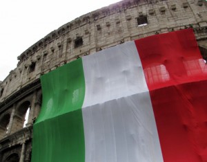 Bandera Italia