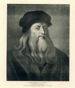El gran inventor italiano Leonardo da Vinci
