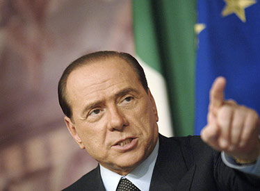 Silvio Berlusconi Primer Ministro de Italia