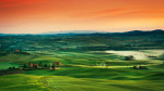 Campiña de Toscana con sus paisajes inolvidables
