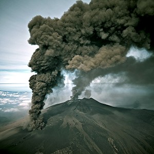 Etna en erupción