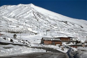 Refugio Sapienza en, una opción para dormir en el Etna