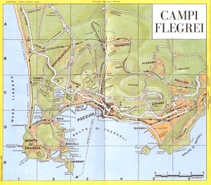 Mapa de los Campos Flégreos