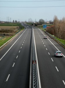 Autopista de Bolonia (Foto Flickr de alessandrogaravini)