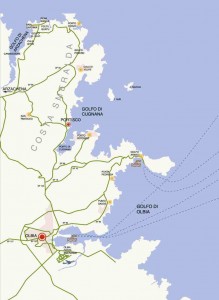 Mapa de la Costa Esmeralda