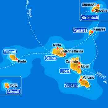 Como llegar a Islas Eolias - Blog Italia