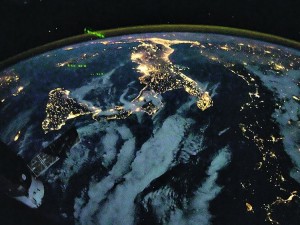 Italia desde el espacio