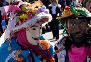 Mascaras del Carnaval Ladino del Val di Fussa