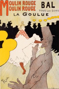 Obra "Moulin Rouge. La Goulue" de Toulouse Lautrec