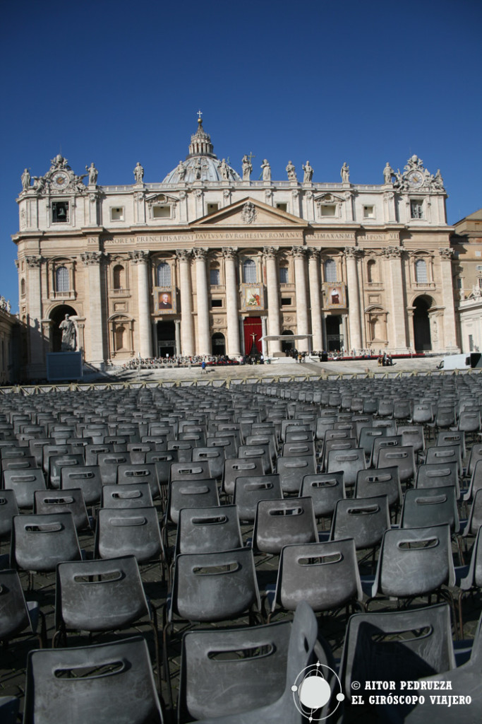 Plaza de San Pedro. Audiencias del Papa