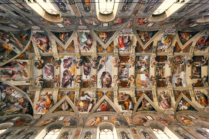 La obra maestra de los Museos Vaticanos, la Capilla Sixtina
