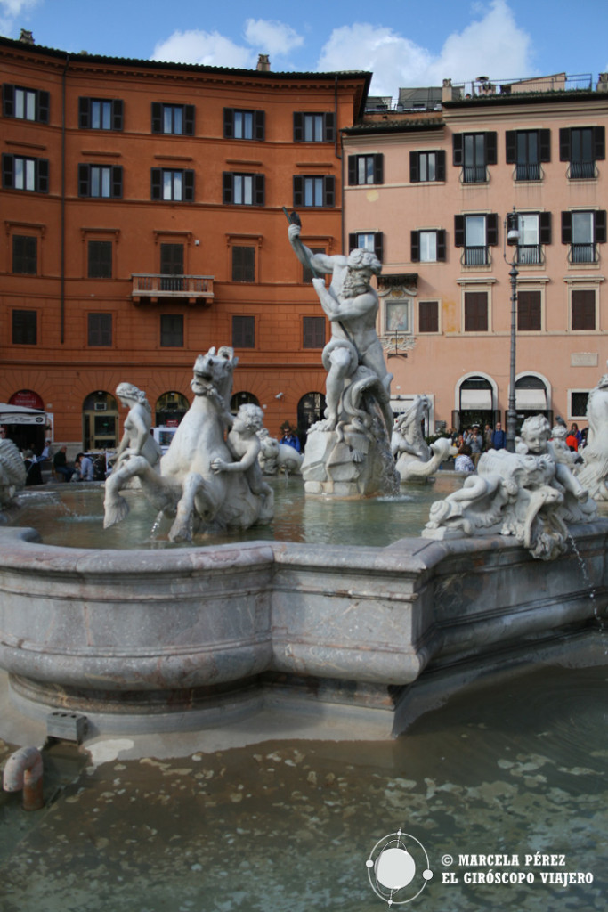 Fontana de Neptuno en Piazza Navona