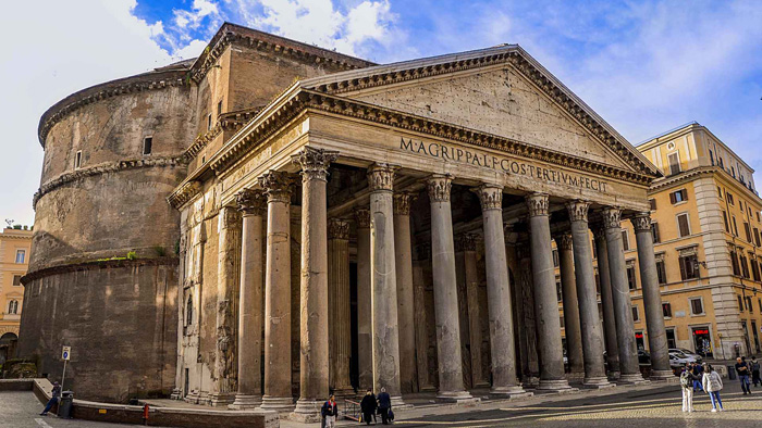 Panteón romano de Agripa | Roma | Templo | Italia