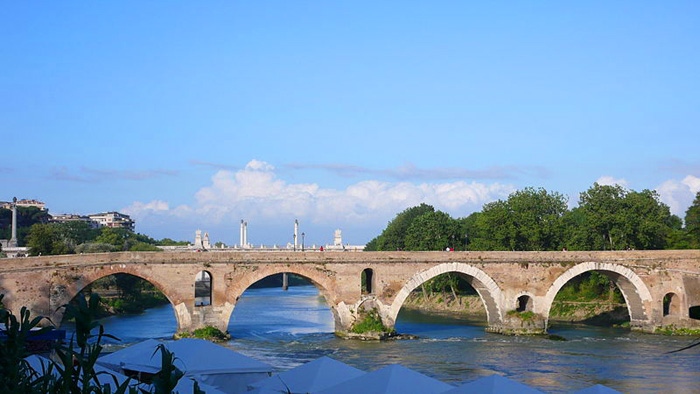 Vista del Ponte Milvio