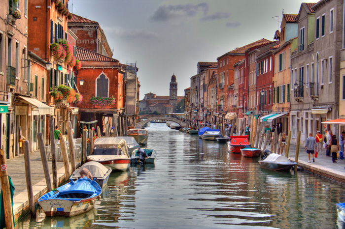 Canal de la isla de Murano