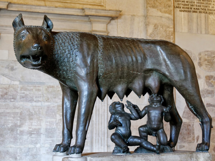 Escultura de la Loba Capitolina