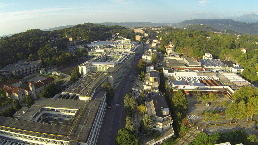 El complejo de Edificios de Olivetti en Ivrea