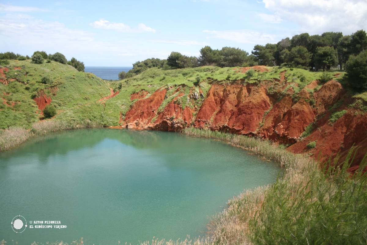 Minas de Bauxita a las afueras de Otranto. Puglia