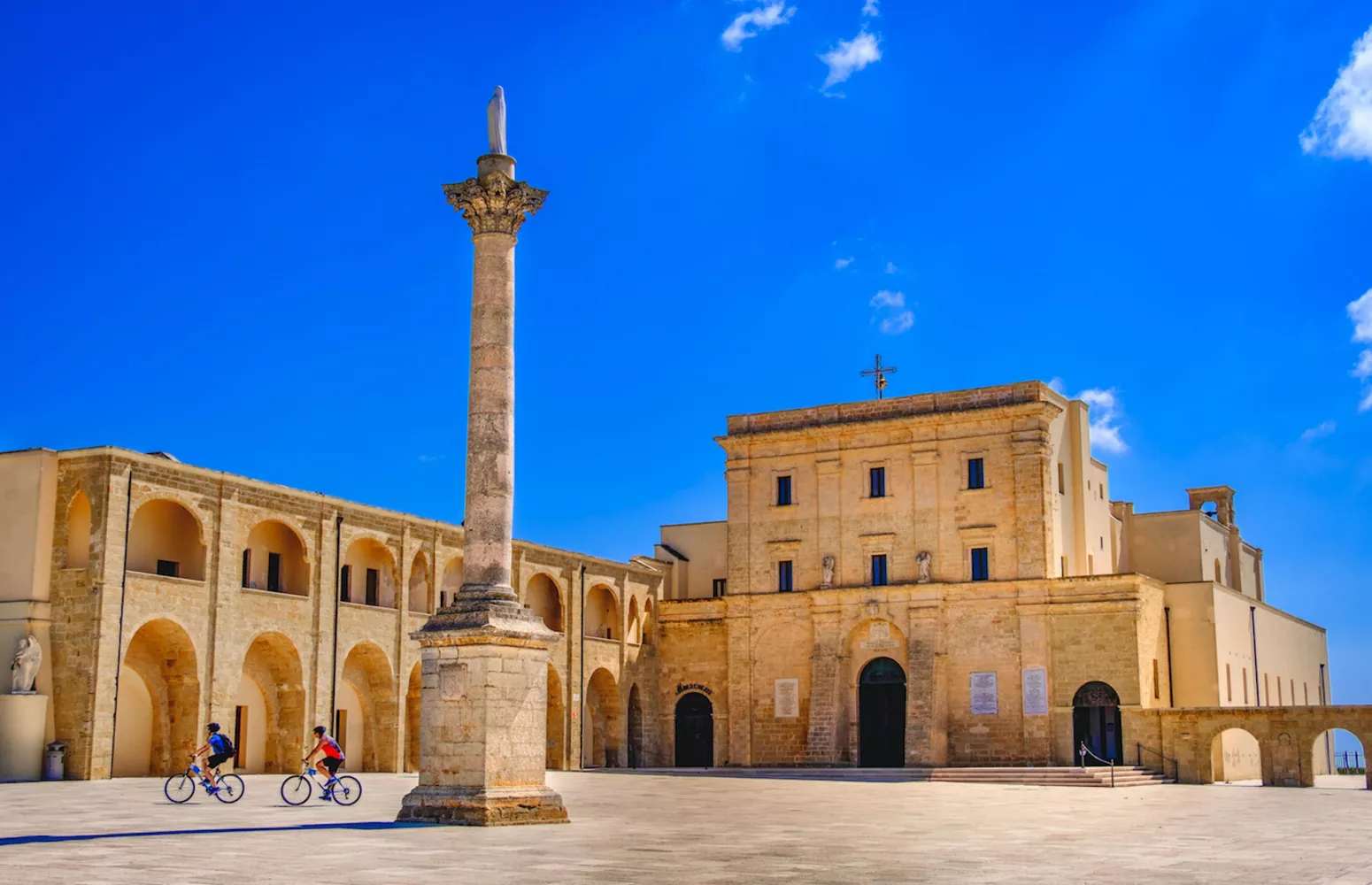 Basílica en Santa María de Leuca. Turismo Puglia